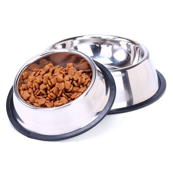 the dog tableware stainless steel non-slip large capacity bowl convenience pet supplies slver
the dog tableware stainless steel non-slip large capacity bowl convenience pet supplies slver