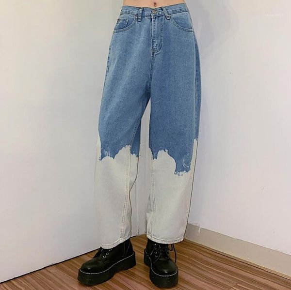 thin versatile jeans women's 2020 new color matching loose wide leg high waist thin in summer jean1, Blue
thin versatile jeans women's 2020 new color matching loose wide leg high waist thin in summer jean1, Blue