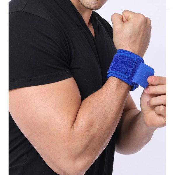 wrist support 1pc outdoor sports pad bandage wristbands wristguard adjustable fitness hand protector blue1, Black;red
wrist support 1pc outdoor sports pad bandage wristbands wristguard adjustable fitness hand protector blue1, Black;red