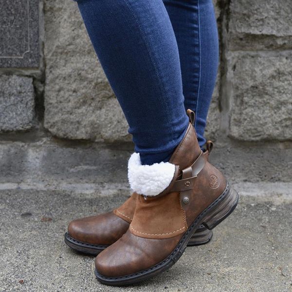 boots ladies winter pu leather flock patchwork plush zipper buckle low heel fashion female short, Black
boots ladies winter pu leather flock patchwork plush zipper buckle low heel fashion female short, Black