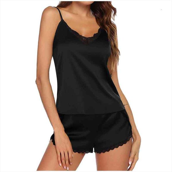 womens underwear pyjamas lingerie pijama sleepwear satin silk ss home pajamas lace up nightwear pajama sets summer, Black;red
womens underwear pyjamas lingerie pijama sleepwear satin silk ss home pajamas lace up nightwear pajama sets summer, Black;red
