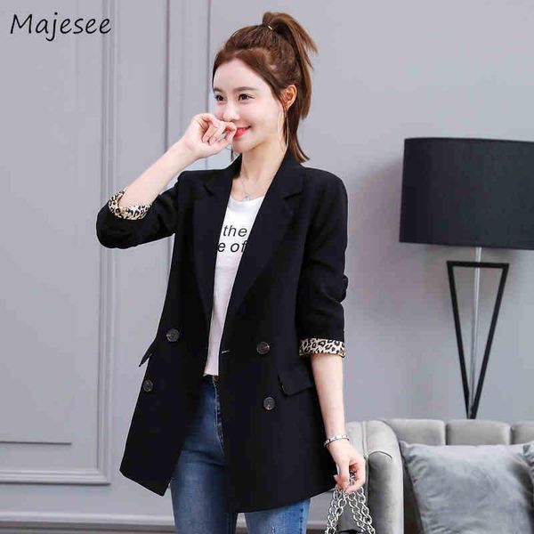 long blazer women black solid casual classic office ladies plus size womens blazers double breasted korean fashion clothing chic, White;black
long blazer women black solid casual classic office ladies plus size womens blazers double breasted korean fashion clothing chic, White;black