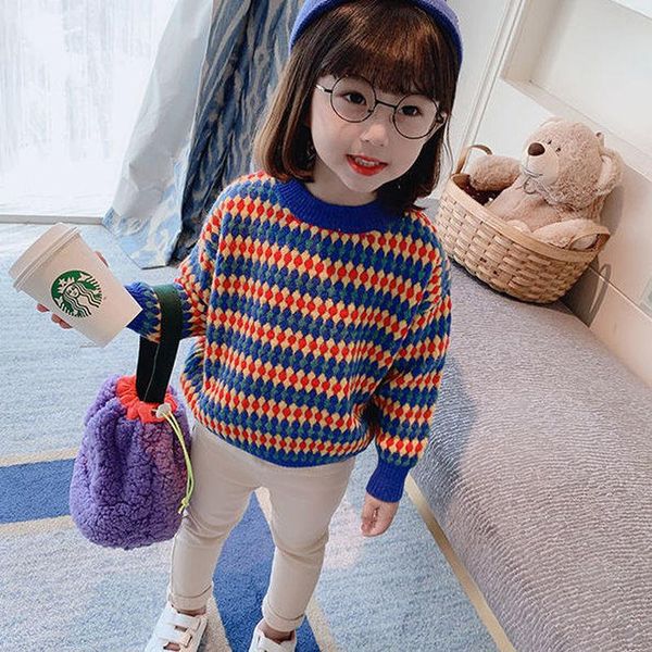 pullover boys and girls sweaters contrasting red blue stripes children's sweater 3-7 years old baby kids autumn winter clothes
pullover boys and girls sweaters contrasting red blue stripes children's sweater 3-7 years old baby kids autumn winter clothes