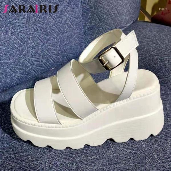 sandals sarairis fashion female roma concise casual beach summer women platform wedges high heels shoes woman1, Black
sandals sarairis fashion female roma concise casual beach summer women platform wedges high heels shoes woman1, Black