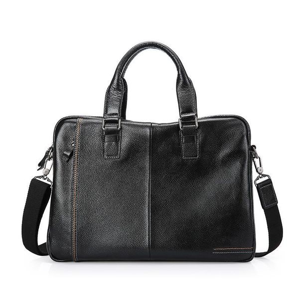 nesitu black coffee business bag briefcase 14'' genuine messenger lapmale portfolio leather m0025 soft men's office men bag u
nesitu black coffee business bag briefcase 14'' genuine messenger lapmale portfolio leather m0025 soft men's office men bag u