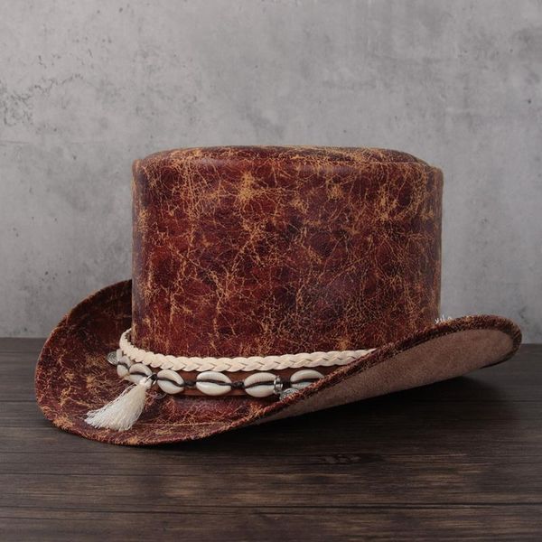 stingy brim hats 3 size women leather hat president lday fedora magic flat steampunk cosplay pork pie party caps dropshiping 13cm, Blue;gray
stingy brim hats 3 size women leather hat president lday fedora magic flat steampunk cosplay pork pie party caps dropshiping 13cm, Blue;gray