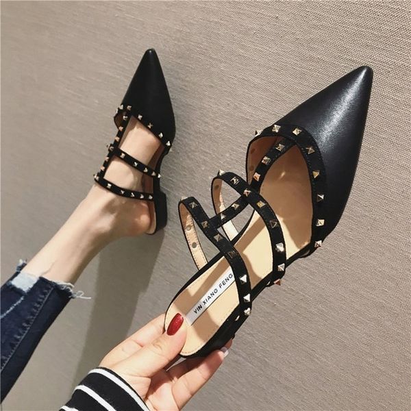 women's slippers shoes summer slides rivet ladies fashion slippers casual outside female woman mules lady shoes for women y200423, Black
women's slippers shoes summer slides rivet ladies fashion slippers casual outside female woman mules lady shoes for women y200423, Black