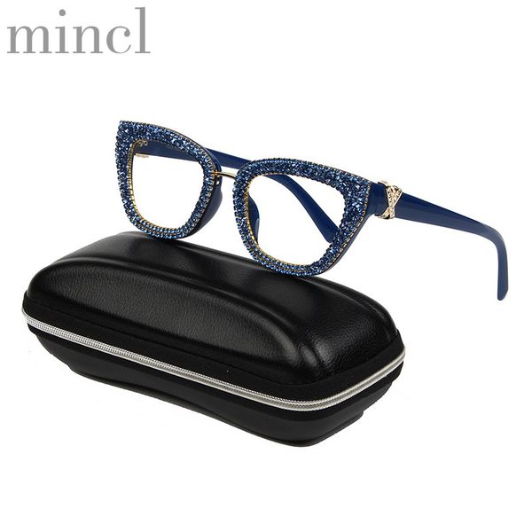 mincl 2020 vintage cat eyeglasses frame retro female brand designe blue rhinestone sunglasses transparent eyeglasses uv400 nx, White;black
mincl 2020 vintage cat eyeglasses frame retro female brand designe blue rhinestone sunglasses transparent eyeglasses uv400 nx, White;black
