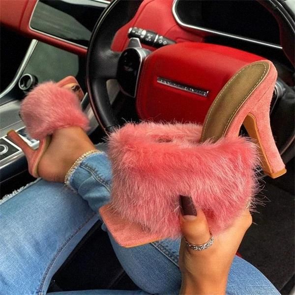 new spring summer shoes fluffy shoes platform faux fur heeled slippers fur heel high estiletos mujer 2021 women pumps #aj4c, Black
new spring summer shoes fluffy shoes platform faux fur heeled slippers fur heel high estiletos mujer 2021 women pumps #aj4c, Black