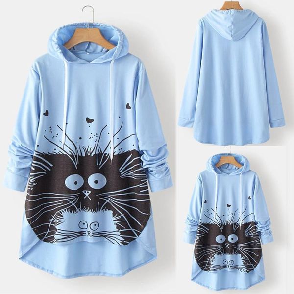 women's hoodies & sweatshirts women's long sleeve hooded fashion printed large size sweatshirt women casual loose vestido de mujer, Black
women's hoodies & sweatshirts women's long sleeve hooded fashion printed large size sweatshirt women casual loose vestido de mujer, Black