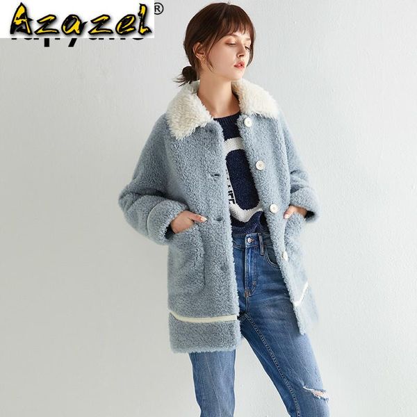 autumn winter coat women clothes 2020 100% wool jacket real fur coat korean sheep shearling suede lining abrigo mujer zt3635, Black
autumn winter coat women clothes 2020 100% wool jacket real fur coat korean sheep shearling suede lining abrigo mujer zt3635, Black