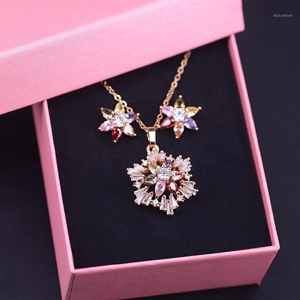 earrings & necklace luxury snowflake square multi color zircon gold jewelry set for women in store1, Silver
earrings & necklace luxury snowflake square multi color zircon gold jewelry set for women in store1, Silver