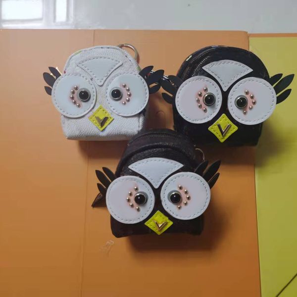 designers women zero wallet owl keychains mini coin key bag fashion lady key chain leather handbags pendant, Silver
designers women zero wallet owl keychains mini coin key bag fashion lady key chain leather handbags pendant, Silver