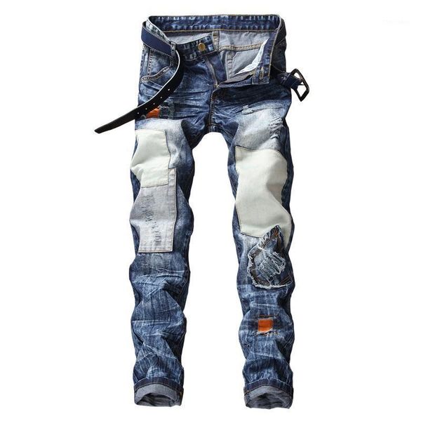 men's jeans arrival men's ripped pants destroyed patch denim trousers thick thermal distressed patchwork fold1, Blue
men's jeans arrival men's ripped pants destroyed patch denim trousers thick thermal distressed patchwork fold1, Blue