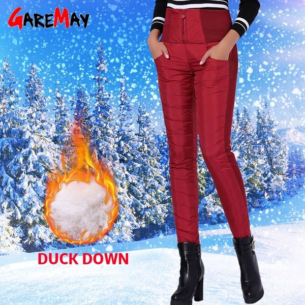 garemay winter pants women duck down velvet high waist skinny warm formal pants warmed women's female black work trousers women 201031, Black;white
garemay winter pants women duck down velvet high waist skinny warm formal pants warmed women's female black work trousers women 201031, Black;white