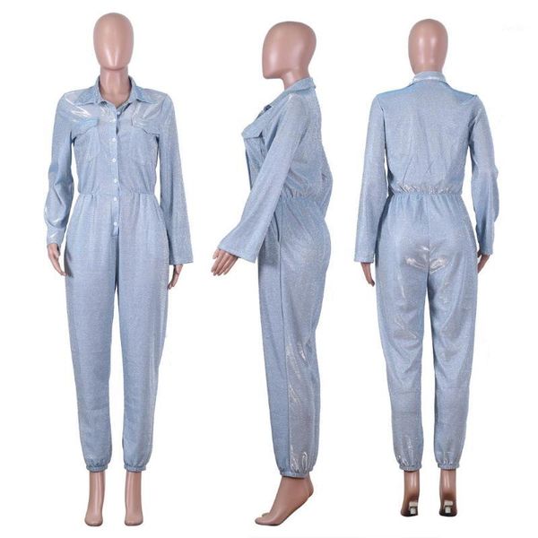 overol mujer new sequined cloth jumpsuit winter slim single-breasted waist large size long sleeve women's jumpsuit mameluco1, Black;white
overol mujer new sequined cloth jumpsuit winter slim single-breasted waist large size long sleeve women's jumpsuit mameluco1, Black;white