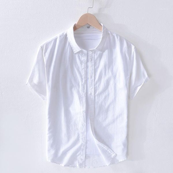 male linen shirts with short sleeves thin cultivate one's morality comfortable breathable linen shirts1, White;black
male linen shirts with short sleeves thin cultivate one's morality comfortable breathable linen shirts1, White;black