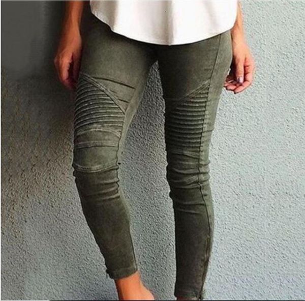 biker jeans women cotton washed vintage pleated pencil pants zipper high elasticity skinny trousers drop shipping, Blue
biker jeans women cotton washed vintage pleated pencil pants zipper high elasticity skinny trousers drop shipping, Blue