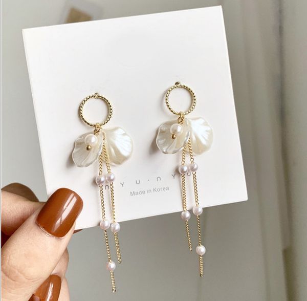 5pcs women's luxury fashion jewelry designer chain tassel stainless steel pearl earrings for 925 sterling silver womens stud earring, Golden
5pcs women's luxury fashion jewelry designer chain tassel stainless steel pearl earrings for 925 sterling silver womens stud earring, Golden