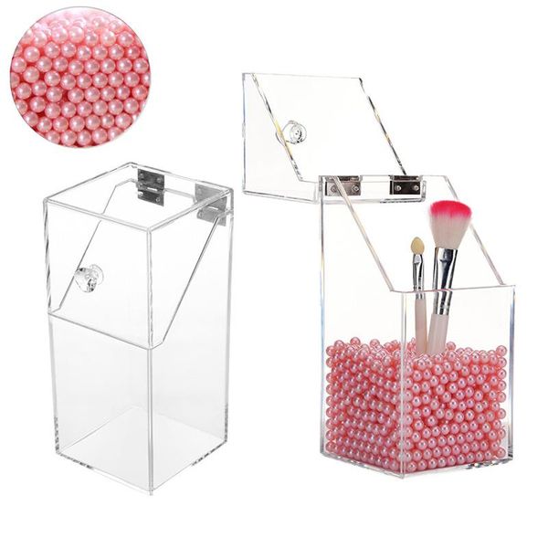 storage bags ins acrylic makeup organizer clear transparent brush pearl box with cover cosmetic tool holder rack
storage bags ins acrylic makeup organizer clear transparent brush pearl box with cover cosmetic tool holder rack