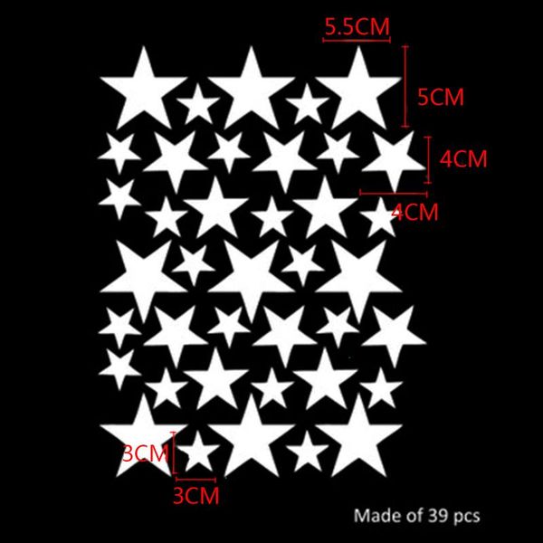 39pcs mixed size removable stars wall stickers home room decal decorative gold black white sliver
39pcs mixed size removable stars wall stickers home room decal decorative gold black white sliver