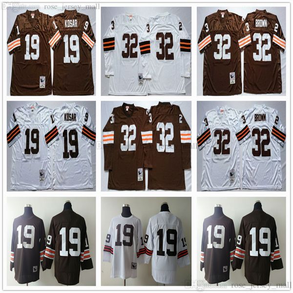 ncaa 75th vintage football 32 jim brown jerseys mitchell and ness 19 bernie kosar jersey college brown white, Black;red
ncaa 75th vintage football 32 jim brown jerseys mitchell and ness 19 bernie kosar jersey college brown white, Black;red