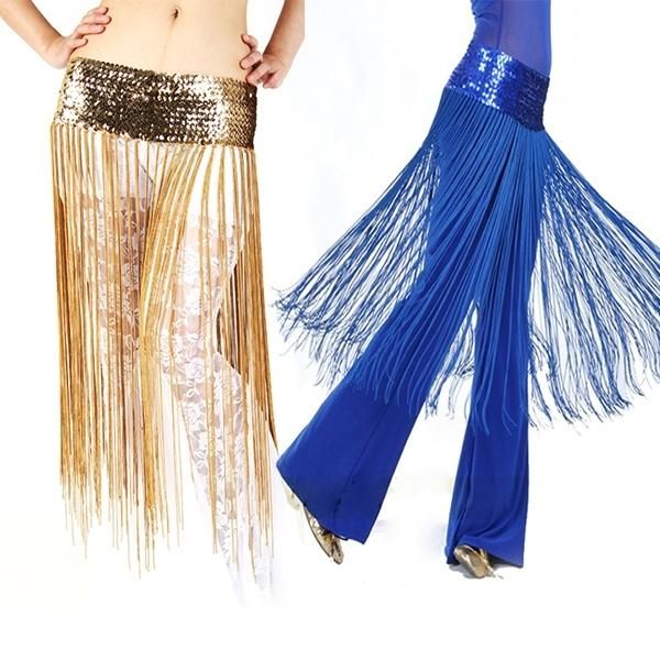 stage wear feecolor 1 pcs belly dance practice hip skirt scarf flowing sequins long tassel waist chain, Black;red
stage wear feecolor 1 pcs belly dance practice hip skirt scarf flowing sequins long tassel waist chain, Black;red