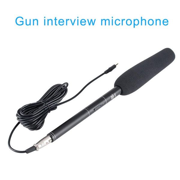professional interview microphone directional condenser mic for dslr dv camcorder
professional interview microphone directional condenser mic for dslr dv camcorder