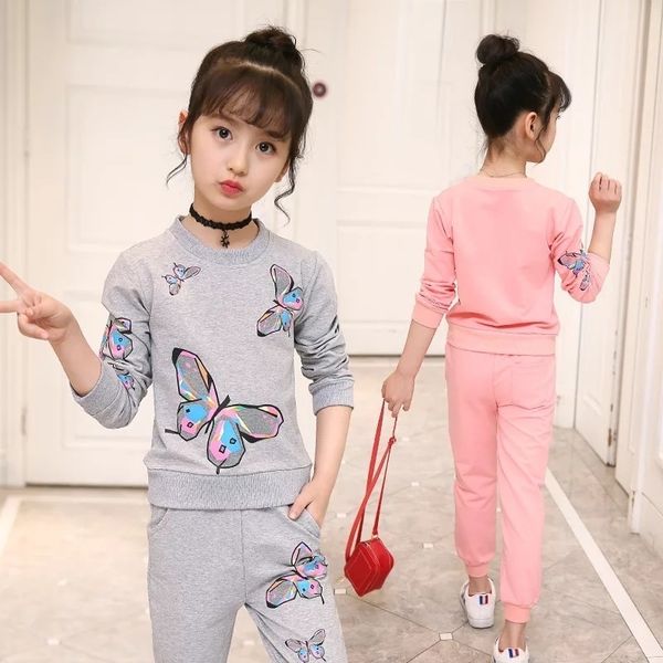 girls clothing sets autumn winter kids long sleeve sweatshirts+pants suit girl outewear children clothes set 5 7 8 9 10 12 years y200525, White
girls clothing sets autumn winter kids long sleeve sweatshirts+pants suit girl outewear children clothes set 5 7 8 9 10 12 years y200525, White