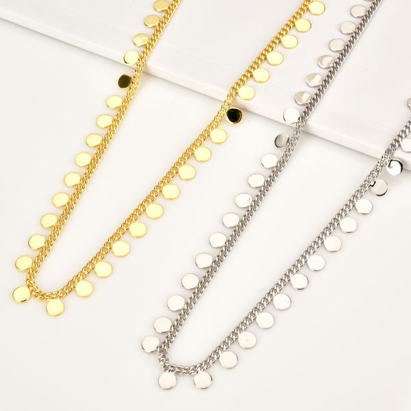 andywen 925 sterling silver gold chain charm beads choker necklace long chains luxury fine jewelry 2020 rock punk jewels q1219, Golden;silver
andywen 925 sterling silver gold chain charm beads choker necklace long chains luxury fine jewelry 2020 rock punk jewels q1219, Golden;silver
