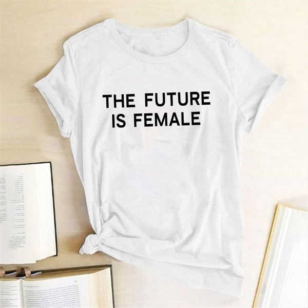 the future is female print women tshirt feminists harajuku aesthetics summer casual t shirt camisetas mujer manga corta, White
the future is female print women tshirt feminists harajuku aesthetics summer casual t shirt camisetas mujer manga corta, White