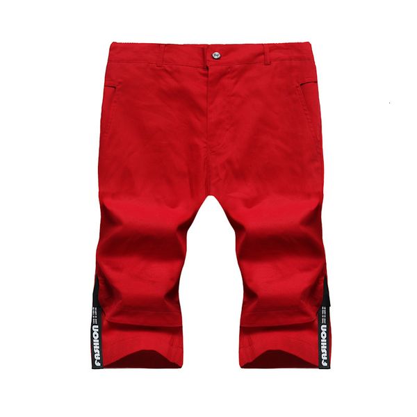 2019 summer new large contrast stitching casual capris cotton shorts men's fashion, White;black
2019 summer new large contrast stitching casual capris cotton shorts men's fashion, White;black