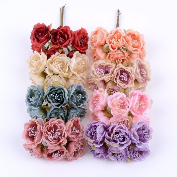 flower flowers 6pcs/lot artificial 4cm handmade bouquet bride wedding decoration home party diy new year christmas handcarft
flower flowers 6pcs/lot artificial 4cm handmade bouquet bride wedding decoration home party diy new year christmas handcarft