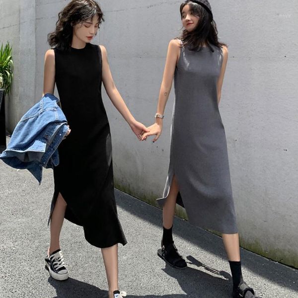 women sleeveless new dress fashion straight loose dress female lady girl casual sundress streetwear1, Black;gray
women sleeveless new dress fashion straight loose dress female lady girl casual sundress streetwear1, Black;gray