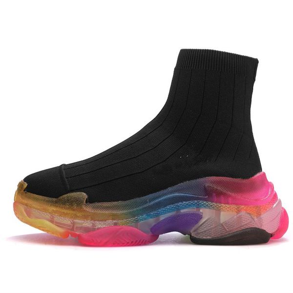 womens socks knitted ankle boots match colors clear transparent heel shoes sneakers casual stretchy new 2020, Black
womens socks knitted ankle boots match colors clear transparent heel shoes sneakers casual stretchy new 2020, Black