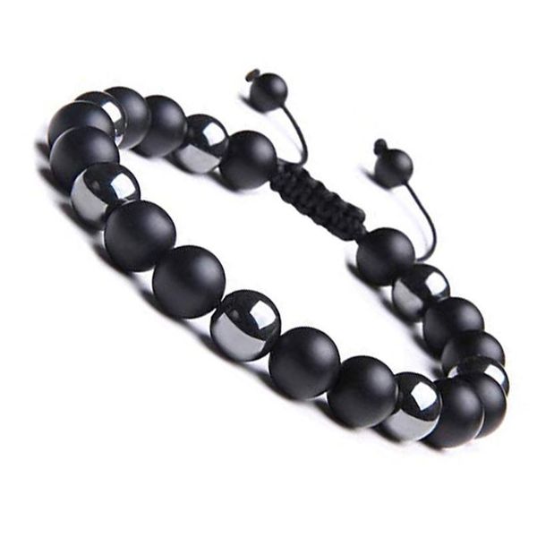eif dock 8mm natural stone black gallstone frosted stone beads tiger eye adjustable rope bracelet for women men qylolh, Golden;silver
eif dock 8mm natural stone black gallstone frosted stone beads tiger eye adjustable rope bracelet for women men qylolh, Golden;silver