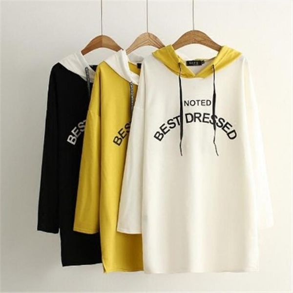 new autumn cotton v neck letter casual pullovers long sleeve sweatshirt women loose shirts black white yellow big size clothes
new autumn cotton v neck letter casual pullovers long sleeve sweatshirt women loose shirts black white yellow big size clothes