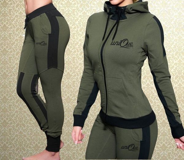 zogaa women outfits 2 pieces of set hooded sweatshirts with pants patchwork zipper slim casual sweatsuit autumn women tracksuit 201007, White
zogaa women outfits 2 pieces of set hooded sweatshirts with pants patchwork zipper slim casual sweatsuit autumn women tracksuit 201007, White