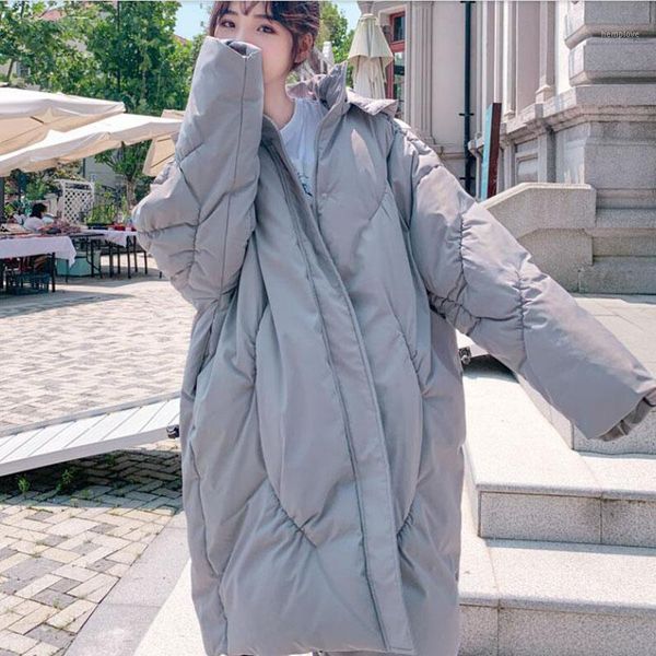 oversized loose coat parka women's cotton padded korea style new 2020 winter jackets long hooded down cotton jacket parkas k9971, Black
oversized loose coat parka women's cotton padded korea style new 2020 winter jackets long hooded down cotton jacket parkas k9971, Black
