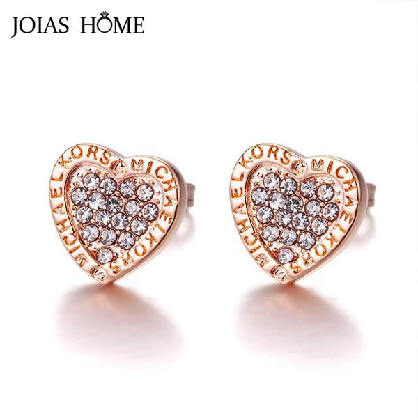 stud joiashome heart shaped earrings for women silver 925 jewelry trendy female rose gold color ear studs wedding accessory gift, Golden;silver
stud joiashome heart shaped earrings for women silver 925 jewelry trendy female rose gold color ear studs wedding accessory gift, Golden;silver