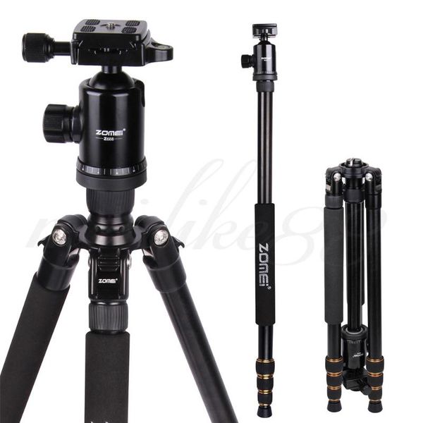zomei z688 aluminum professional tripod monopod + ball head for dslr camera portable / camera stand
zomei z688 aluminum professional tripod monopod + ball head for dslr camera portable / camera stand