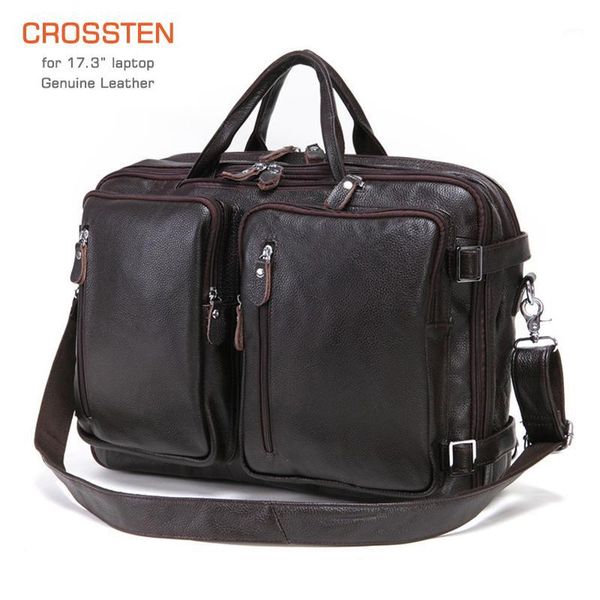 2020 100% genuine leather natural cowskin men's multifunctional briefcase 3 in 1 business shoulder bag 17" lapbag1
2020 100% genuine leather natural cowskin men's multifunctional briefcase 3 in 1 business shoulder bag 17" lapbag1