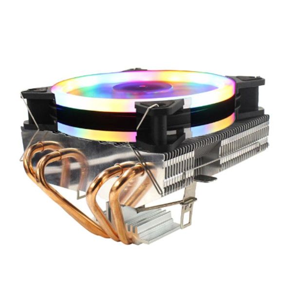 lanshuo 4 copper tube blow-down cpu cooler cpu fan suitable for 1366/2011/1155 and other multi-platform (three-line multicolored
lanshuo 4 copper tube blow-down cpu cooler cpu fan suitable for 1366/2011/1155 and other multi-platform (three-line multicolored