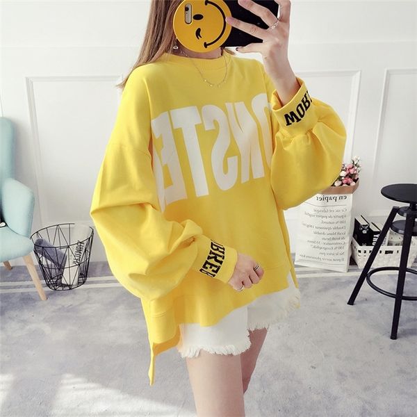 pmq4k spring and autumn korean size coat arajuku style large style fat mm women's bubble sleeve long student sweater sleeve coat loos, Black
pmq4k spring and autumn korean size coat arajuku style large style fat mm women's bubble sleeve long student sweater sleeve coat loos, Black