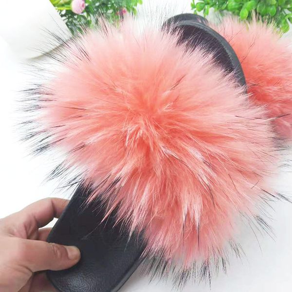 natural raccoon fur slippers child fluffy slippers women fur slides ladies fur sandals women furry flip-flops eu 31-45 big size x1020, Black
natural raccoon fur slippers child fluffy slippers women fur slides ladies fur sandals women furry flip-flops eu 31-45 big size x1020, Black
