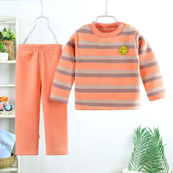 thickened baby children's plush warm underwear set cloth pants boys' and girls' autumn winter pajamas qu21, Blue;red
thickened baby children's plush warm underwear set cloth pants boys' and girls' autumn winter pajamas qu21, Blue;red