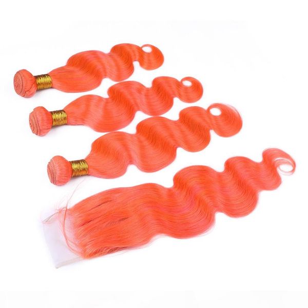 orange colored девственница бразильского человеческих волос weave связка с кружевом закрытие 4x4 body wave волнистых pure orange утками воло, Black;brown
orange colored девственница бразильского человеческих волос weave связка с кружевом закрытие 4x4 body wave волнистых pure orange утками воло, Black;brown
