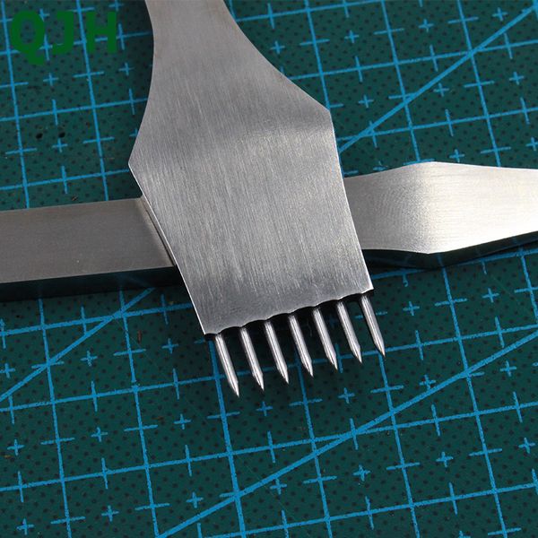 2+5+7 prong punching round chisel tool 3mm/4mm/5mm sharp pricking handmade leather punch craft stitching treatments q1106
2+5+7 prong punching round chisel tool 3mm/4mm/5mm sharp pricking handmade leather punch craft stitching treatments q1106