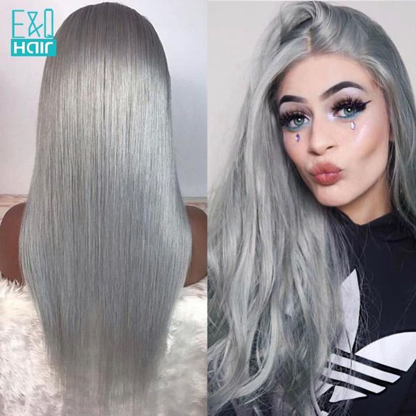 lace wigs grey human hair straight part front for black women brazilian remy short bob closure wig 180%, Black;brown
lace wigs grey human hair straight part front for black women brazilian remy short bob closure wig 180%, Black;brown
