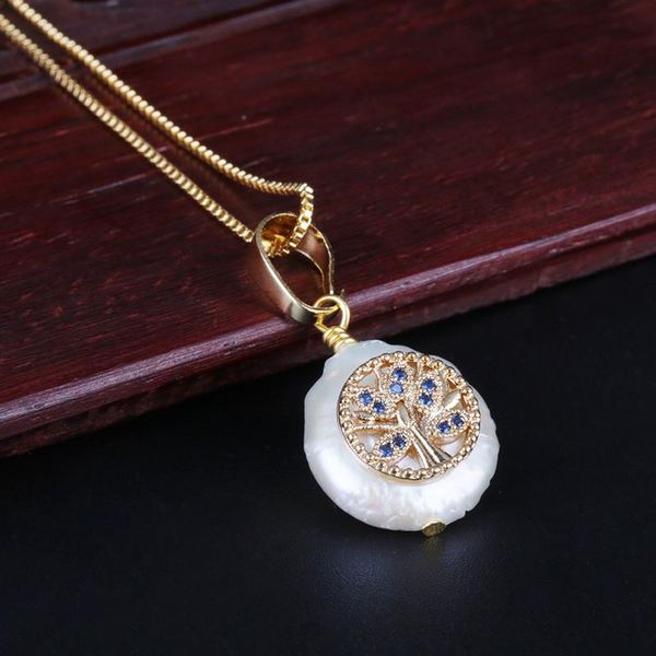 mint blue cz paved tree of life charm freshwater pearl bead dainty gold link chain pendant choker necklaces for women, Golden;silver
mint blue cz paved tree of life charm freshwater pearl bead dainty gold link chain pendant choker necklaces for women, Golden;silver